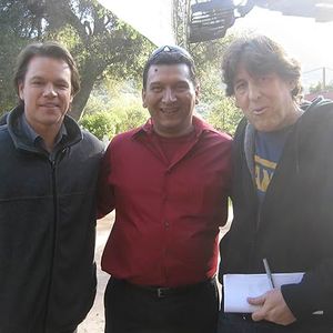 With Matt Damon and Cameron Crowe